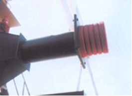 聚氨酯緩沖器安裝在起重機(jī)