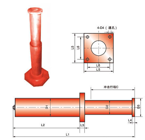 HZ-III重型彈性阻尼緩沖器